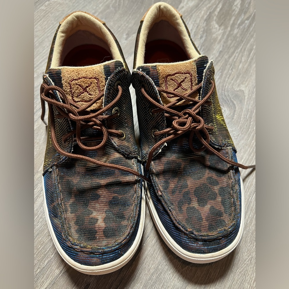 Twisted X Shiny Print‎ Women Shoes- 7M